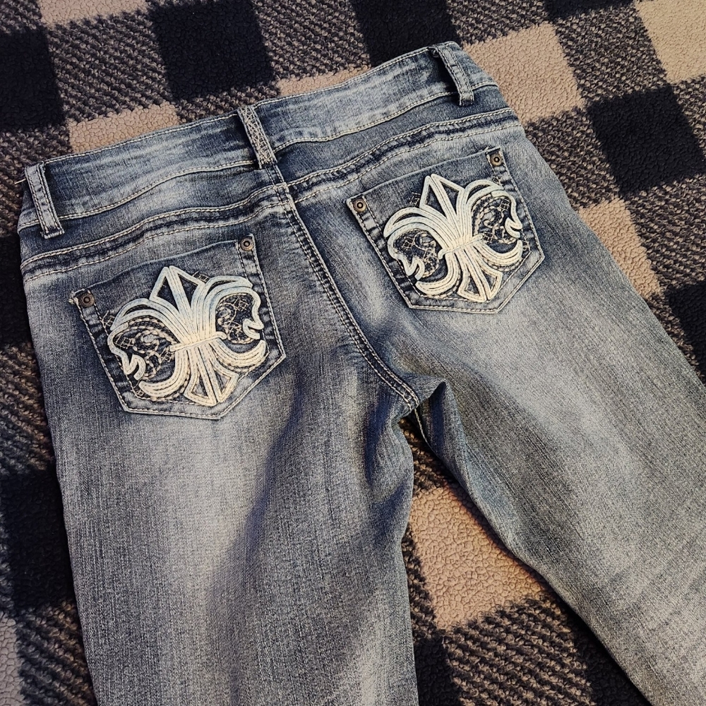 Y2k cyber grunge jeans by revolt